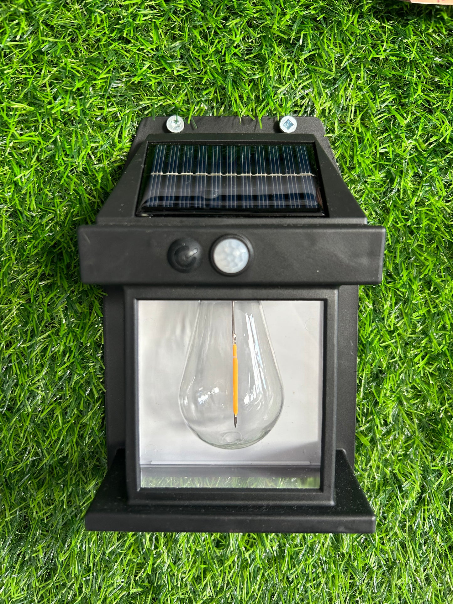 Farol de pared solar - Black