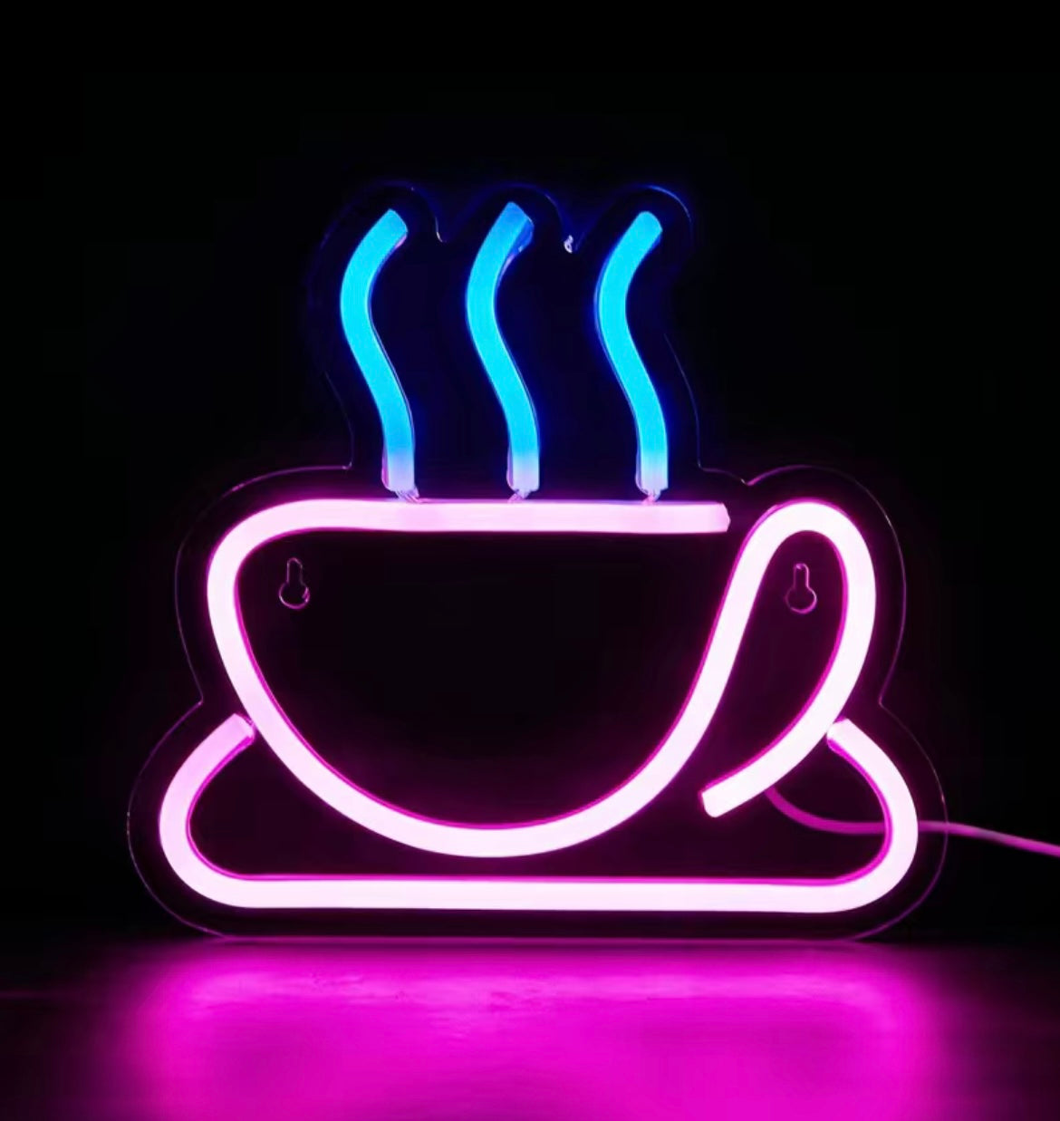 Rótulo Neon - Coffee