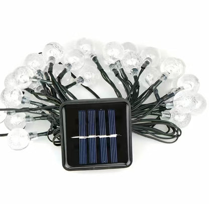 SOLAR String Lights - Balls (39 pies)