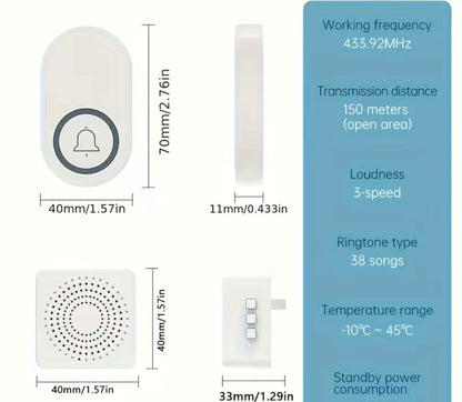 Timbre de puerta - Wireless