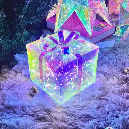 Figura LED - Caja de regalo