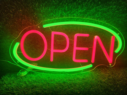 Rótulo Neon - Open #3