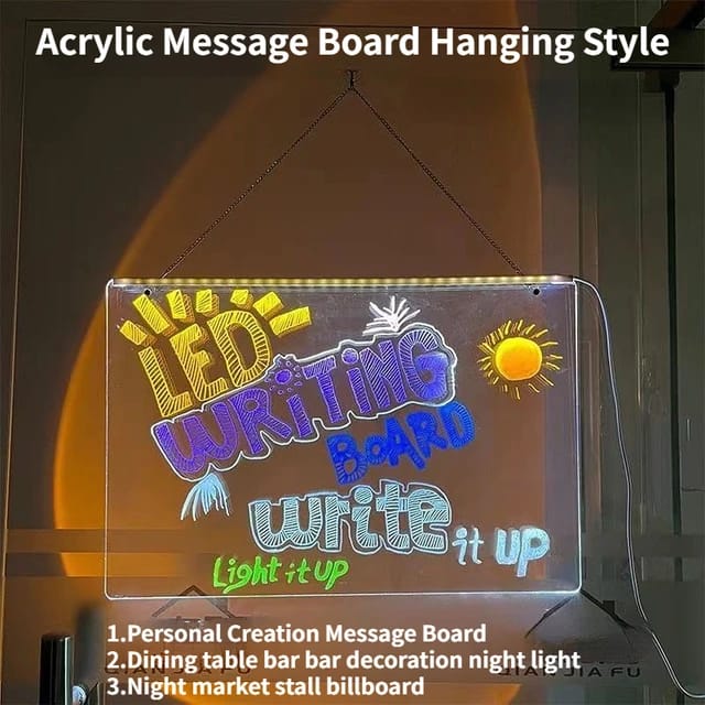 LED Writing Board - 15" x 23"