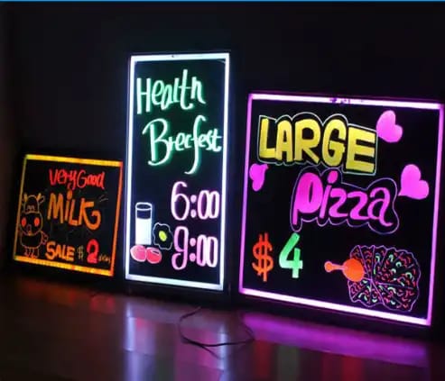 LED Writing Board - 15" x 23"