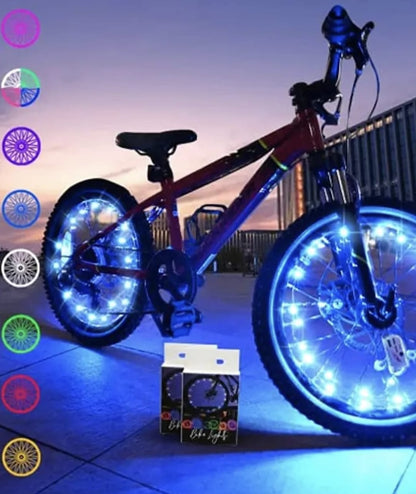 Luces LED para ruedas de bicicleta