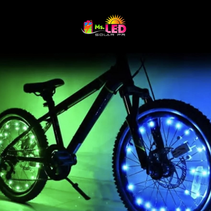 Luces LED para ruedas de bicicleta