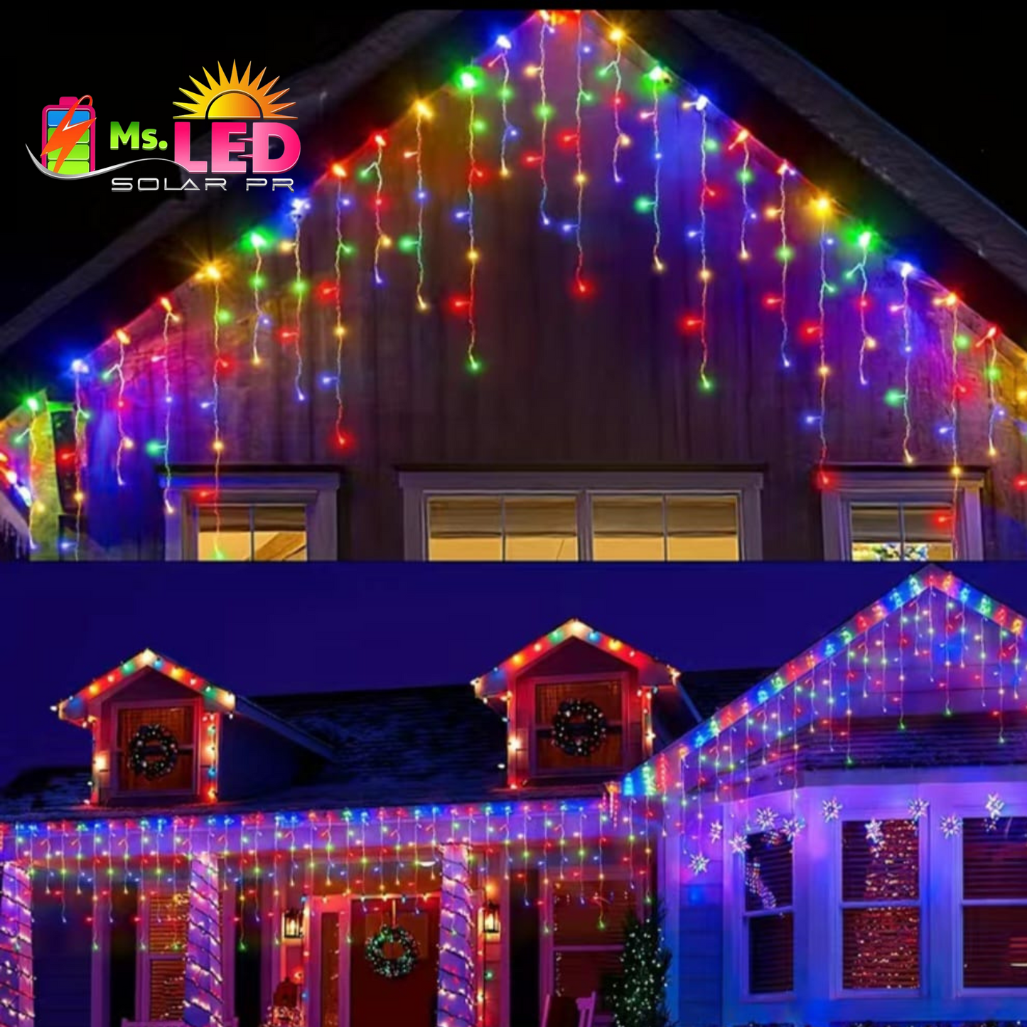 Luces LED de navidad - Solar (13 pies)