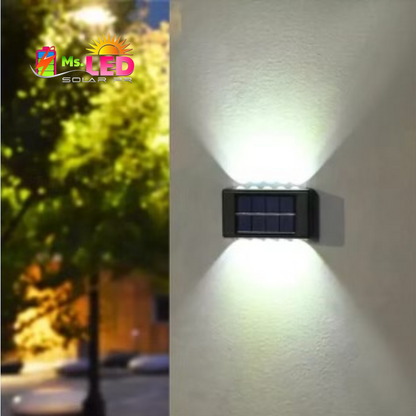 Lámpara de pared solar - LED