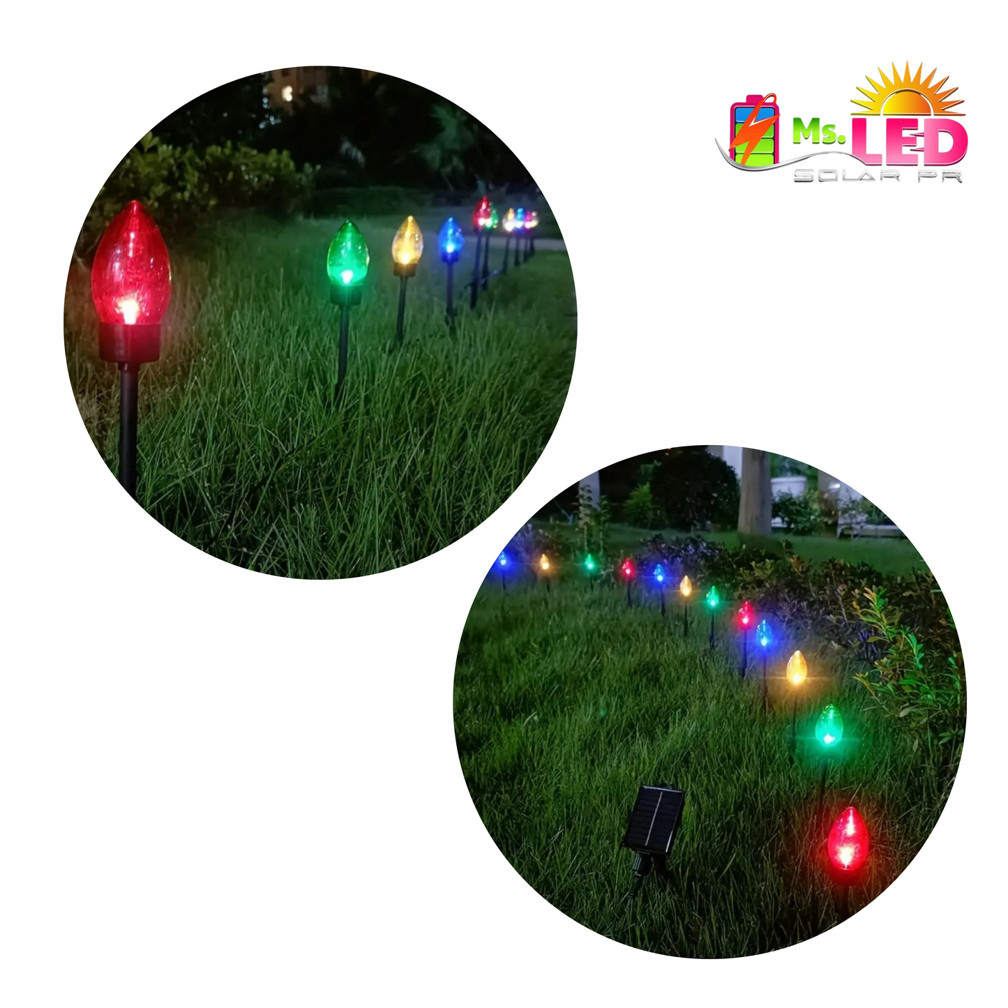 Solar Christmas GARDEN LIGHTS