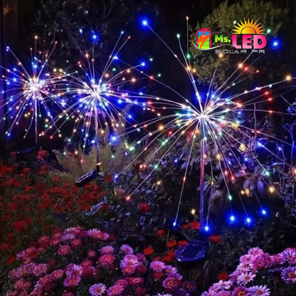 Garden Firework Lights - SOLAR 240 LED'S #015