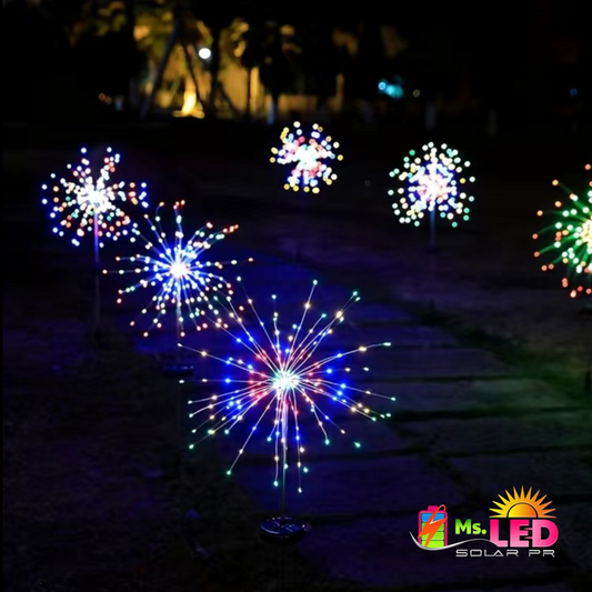 Garden Firework Lights - SOLAR 200 LED'S #016